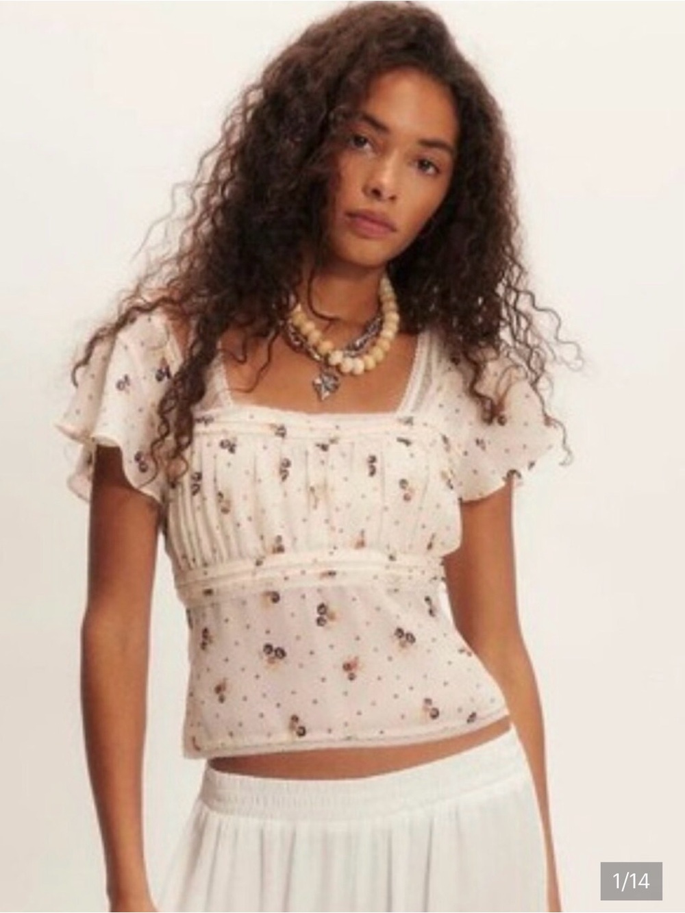 Free People Women's  Free People Prairie Field Top. NWT size small